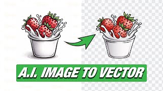 Convert AIGenerated Images to Vector Illustrations  Adobe Illustrator Tutorial  Part  3 [upl. by Molton526]