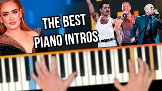 50 Iconic Piano Intros in under 10 Minutes [upl. by Alhan]