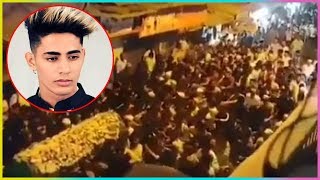 Danish Zehen Accident FOOTAGE And Funeral Video Last Rites With Huge Crowd On Streets [upl. by Deane]