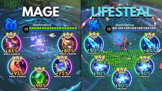 Odette Mage Build vs Odette Lifesteal Build [upl. by Savannah]