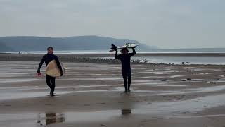 Small swell Widemouth Bay [upl. by Allcot317]