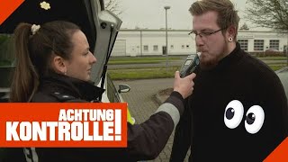 Verkehrskontrolle mit Schwerpunkt BEEINFLUSSUNG am Steuer  Kabel Eins  Achtung Kontrolle [upl. by Moon693]