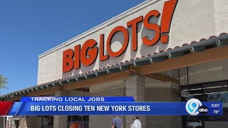 Big lots Closing ten New York stores [upl. by Gnouc878]