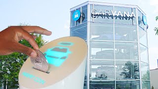 NEW CARVENDING MACHINE EXPERIENCE  CARVANA VLOG [upl. by Eetak]