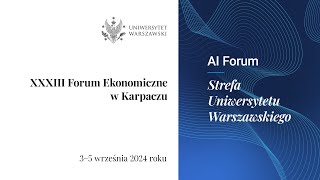 Uniwersytet Warszawski na 33 Forum Ekonomicznym  relacja [upl. by Latrell483]