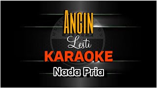 ANGIN  LESTI KARAOKE NADA PRIA [upl. by Airual]