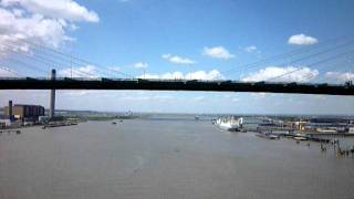 Super Yacht under QEII Bridge London [upl. by Bowrah]