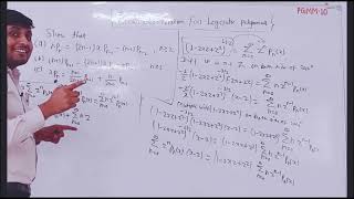 Recurrence Relation Legendre Polynomial Generating Function MSc Mathematics MSc Physics [upl. by Abrahamsen324]