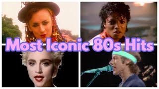 The 100 most iconic songs of the 80s New Version [upl. by Lladnar]