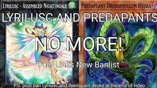 NEW DUEL LINKS BANLIST THE META HAS SHAKEN UP [upl. by Bikales]