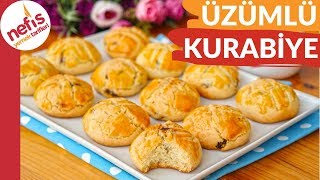 PRATİK Kuru Üzümlü Kurabiye Tarifi 👍🏼👍🏼 [upl. by Srednas910]