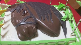 fondant Horse cake fondanthorsecake horsecake MrsGsKitchen [upl. by Zeiler586]