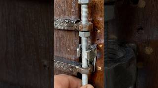 Simple idea with gate latch lock  mechanism lock  DIY  Craft design  Unique and creative [upl. by Paget748]