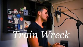 Train Wreck  James Arthur Lucas Barros Cover [upl. by Adnohsed361]