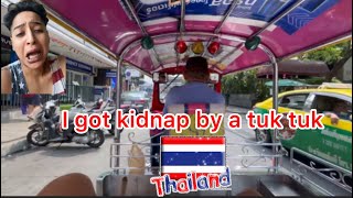 Getting kidnap by a tuk tuk driver while trying to go to the aquarium in Bangkok Thailand🇹🇭 asia [upl. by Duma]