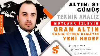 GRAM ALTIN ANALİZİ SAKIN STRES OLMAYIN YENİ HEDEF [upl. by Amador]