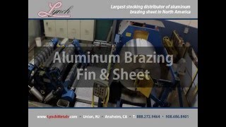 Aluminum Brazing Fin and Sheet [upl. by Callie706]