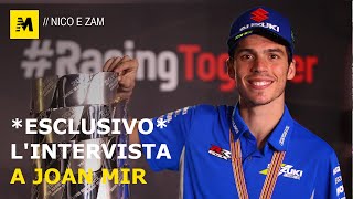 MotoGP Il Campione del Mondo 2020 Joan Mir con Nico e Zam [upl. by Vivyan927]