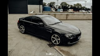 BMW 635d Straight pipe before and after [upl. by Stafani899]