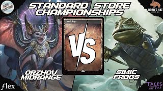 Orzhov Midrange VS Simic Frogs MTG Standard [upl. by Perr]