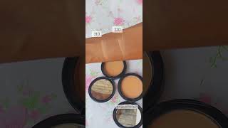 MAYBELLINE FITME COMPACT 230 Natural Buff 310 Sun Beige Shade Comparison maybelline short shorts [upl. by Egiarc]