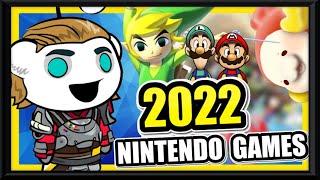 HUGE probability tier list for 2022 Nintendo games [upl. by Crawley18]