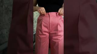 Making pleated pants Pattern linked simplesewingpatternsforbeginners [upl. by Leola884]