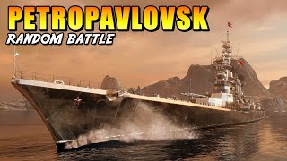 Petropavlovsk Showcasing Incredible Firepower with 350K Damage and 13 Citadels in 10 Minutes [upl. by Treborsemaj]