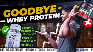 GODPILL  NATURAL STEROID WITH NO SIDE EFFECTS  gym health bodybuilding [upl. by Reitman]