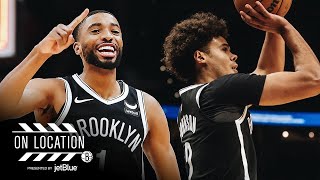 Inside the Nets Thrilling Win Against Atlanta  On Location with The Brooklyn Nets [upl. by Israeli873]