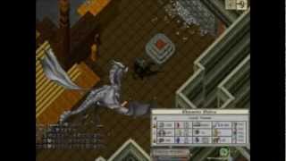 ULTIMA ONLINE  Lord Vessel fights the great Stygian Dragon Classic Client [upl. by Nahtan]