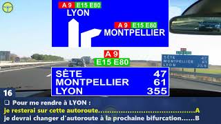 2023 examen code de la route France 😘 test 😍 permis de conduire gratuit 😍 Série 9 codedelaroute [upl. by Ojyma865]