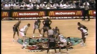 MICHAEL JORDAN 29 pts 19 pts in last 6 minutes vs Vancouver Grizzlies 19951130 [upl. by Einniw]