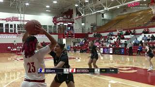 Castle vs Jeffersonville Girls Basketball 11423 [upl. by Arammahs]