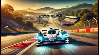 iRACING IMSA  ROAD AMERICA  LMP2  MY FIRST TIME [upl. by Vola174]