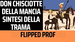 DON CHISCIOTTE DELLA MANCIA sintesi della TRAMA con i disegni e le animazioni di Flipped Prof [upl. by Hirasuna]