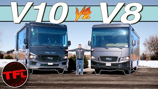 This New Motorhome Is THE WAY to Go Here Is How the V8 RV Compares to the Older V10 [upl. by Lerad825]