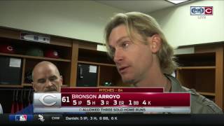 Bronson Arroyo says he needs to be more consistent [upl. by Ydoc]