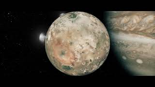 Animated Tour of Jupiter’s Volcanic Moon Io [upl. by Ecyt]