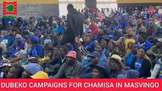 Dubeko Sibanda campaigns for Chamisa in Masvingo [upl. by Teloiv]