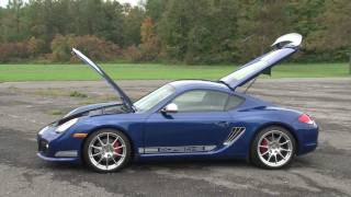 2012 Porsche Cayman R  Drive Time Review with Steve Hammes  TestDriveNow [upl. by Naillig]