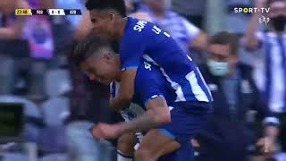 Goal  Golo Matheus Uribe FC Porto 10 FC Arouca Liga 2122 4 [upl. by Pope123]