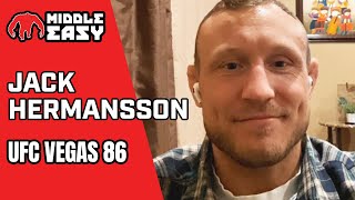 Jack Hermansson on Joe Pyfer main event Layoff amp Du Plessis defeating Strickland [upl. by Lady]