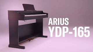 Yamaha Digital Piano ARIUS YDP165 Overview [upl. by Emearg]