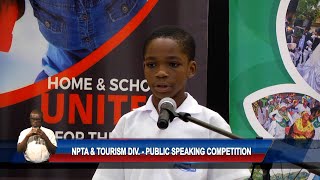 NPTA amp Tourism Div  Public Speaking Competition [upl. by Aened]