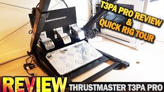 Thrustmaster T3PA PRO  Review and Unboxing and quick rig tour [upl. by Cleodel824]