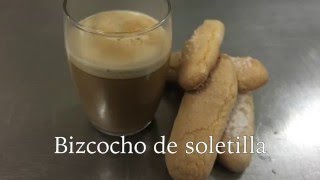 Receta fácil del bizcocho de soletilla [upl. by Dot]