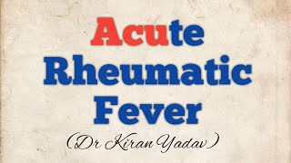 Microbiology lectures Cardiovascular SystemampBloodstream Infections Acute Rheumatic FeverRHD [upl. by Ardel]