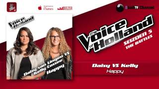 Daisy van Lingen vs Kelly Cossee  Happy The voice of Holland 2014 The Battles Audio [upl. by Dloniger]