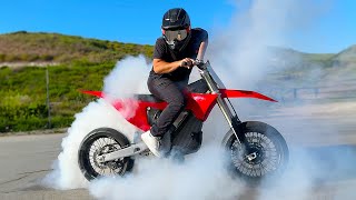 FULL POWER on The Worlds Most Powerful Dirt Bike [upl. by Broderick508]